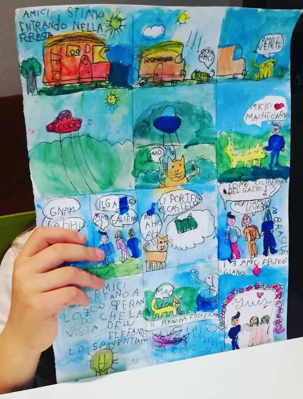 LAB di FUMETTO, lezioni private, Porto Recanati (MC), 2021