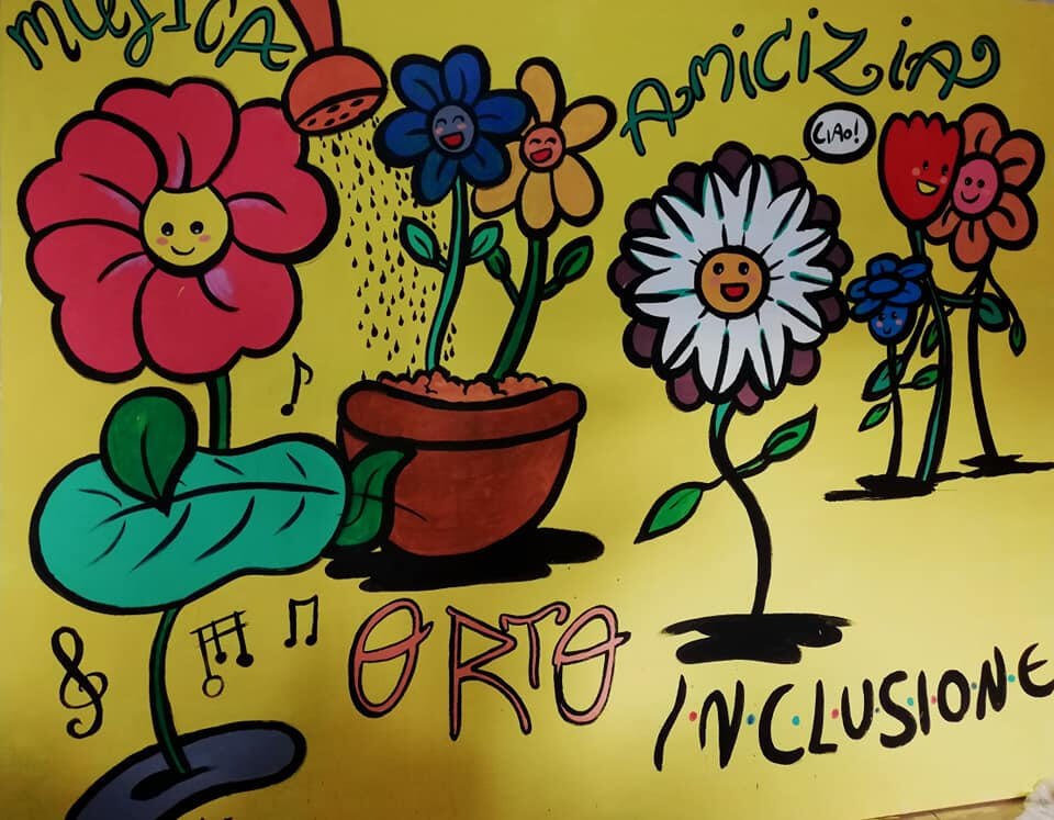 LAB di MURALES-Centro giovanile WONDER di Sant'Elpidio a Mare (FM), 2022